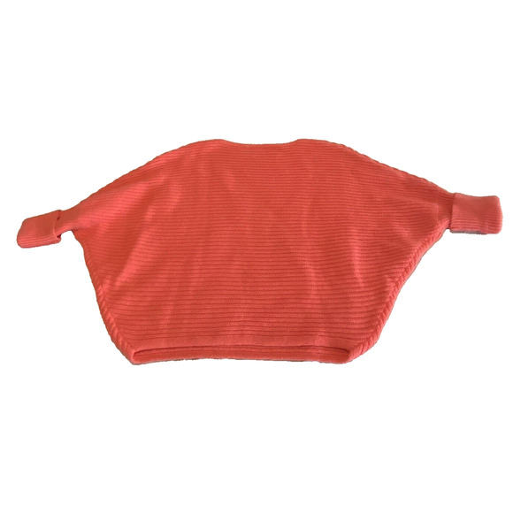 Hyfve Sweater Womens Size Medium Bright Orange Oversized Pullover Sweater - Picture 2 of 10